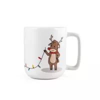 REINDEER. Bögre karácsonyi mintával 330 ml