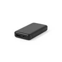 SHERYL. Power bank 4.000 mAh újrahasznosított ABS-ből (100% rABS) Fekete