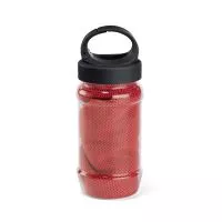 ARTX PLUS. Sport törölköző palackkal Piros