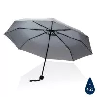 20,5"-es Impact AWARE™ RPET mini esernyő 190T Fekete