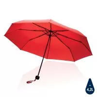 20,5"-es Impact AWARE™ RPET mini esernyő 190T Piros