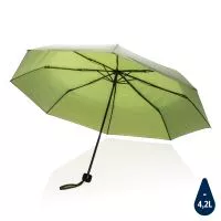 20,5"-es Impact AWARE™ RPET mini esernyő 190T Zöld