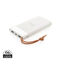 Aria 8000 mAh powerbank 5W-os vezeték nélküli töltéssel 