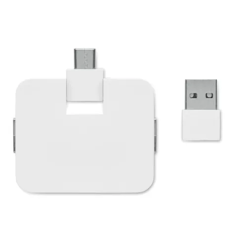 SQUARE-C 4 portos USB hub