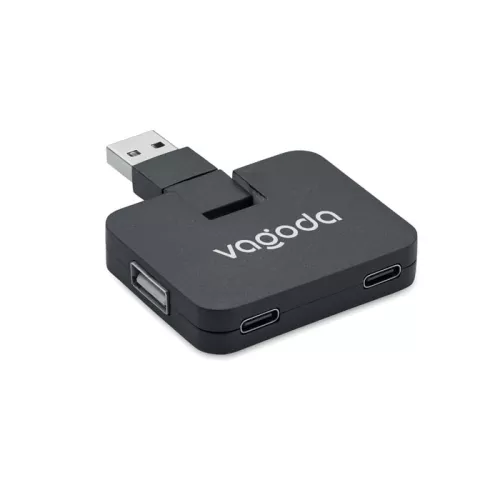 SQUARE-C 4 portos USB hub