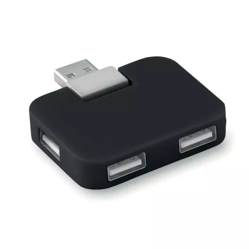 SQUARE 4 portos USB elosztó