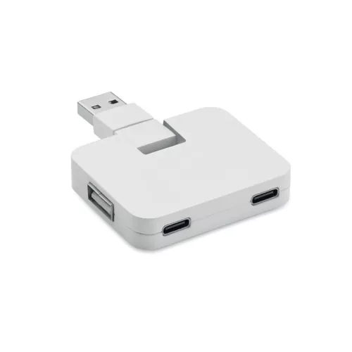 SQUARE-C 4 portos USB hub