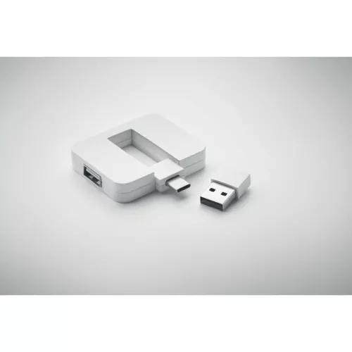 SQUARE-C 4 portos USB hub