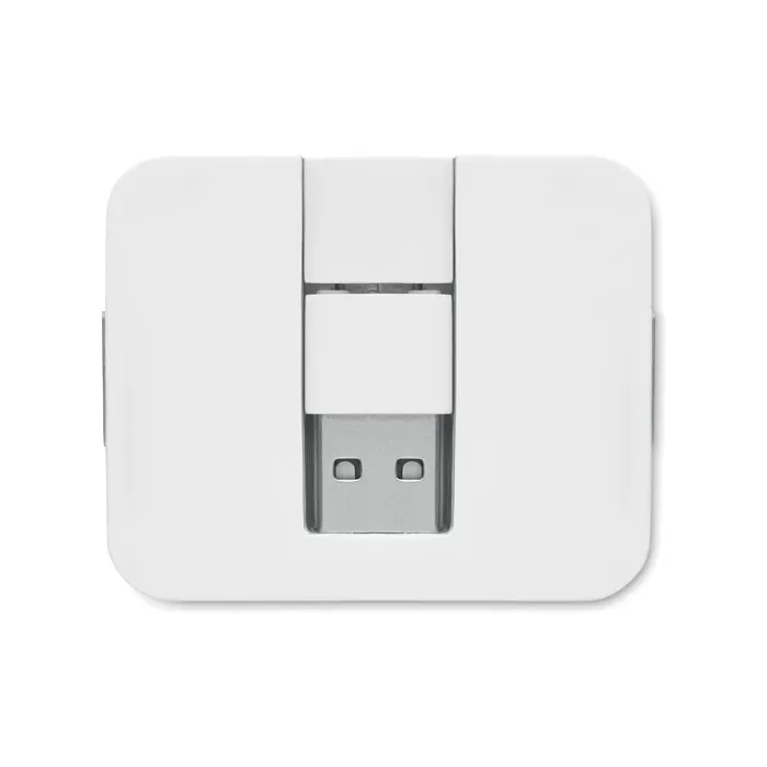 SQUARE-C-4-portos-USB-hub-feher__653570