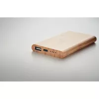 ARENAPOWER C 4000 mAh bambusz powerbank