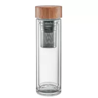 BATUMI GLASS Duplafalú üveg palack, 400 ml 