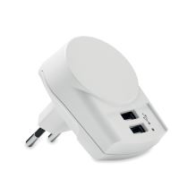 EURO USB CHARGER 2XA Skross Európa USB töltő (2xA) 12W 