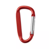 GANCHO Alumínium karabiner Piros