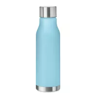 GLACIER RPET RPET palack, 600 ml Atlatszo vilagoskek