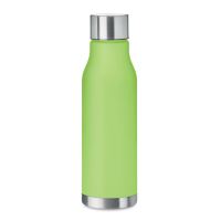 GLACIER RPET RPET palack, 600 ml Atlatszo lime