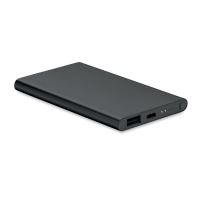 POWERFLAT C 4000 mAh powerbank, C csatl. Fekete