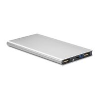 POWERFLAT8 8000 mAh külső akkumulátor vilagos szurke