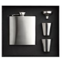 SLIMMY FLASK SET Laposüveg poharakkal 