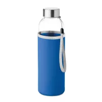 UTAH GLASS Üveg palack tokban 500 ml közép kék