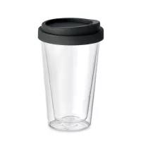 BIELO TUMBLER Hőálló üveg pohár, 350 ml