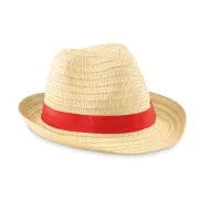 BOOGIE Fonott kalap Piros