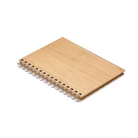 BRAM A5 gyűrűs bambusz jegyzetfüzet