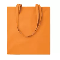 COTTONEL COLOUR + Pamut bevásárlótáska, 140 g Narancssárga