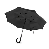 DUNDEE 23 colos fordított esernyő Fekete