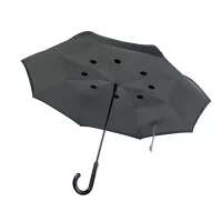 DUNDEE 23 colos fordított esernyő Szürke
