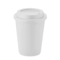 NOLA Duplafalú PP pohár 300 ml Fehér