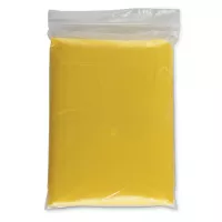 SPRINKLE Műanyag kapucnis esőponcsó Sárga
