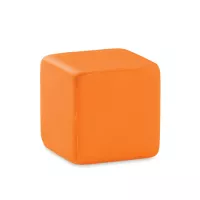 SQUARAX Kocka alakú stresszoldó játék Narancssárga
