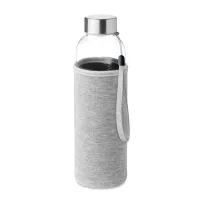 UTAH GLASS Üveg palack tokban 500 ml Szürke