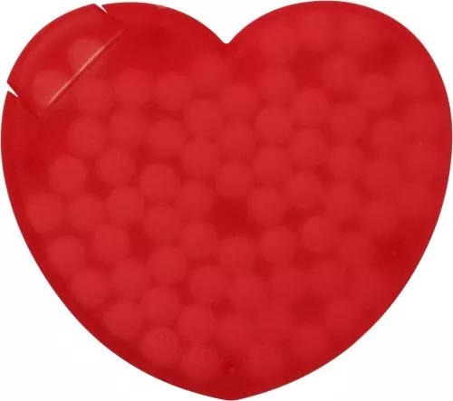 Cukorka szív alakú dobozban