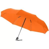 Alex 21.5"-es összecsukható automata esernyő Narancssárga