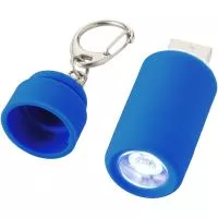 Avior USB-ről tölthető kulcstartós lámpa Kék