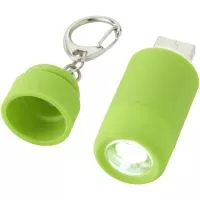 Avior USB-ről tölthető kulcstartós lámpa Zöld