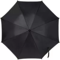 Esernyő, fényvisszaverő szegéllyel Fekete
