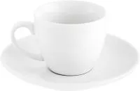 Porcelán kávéscsésze/alátét