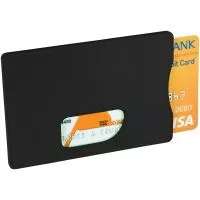RFID bankkártya-védő Fekete