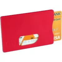RFID bankkártya-védő Piros