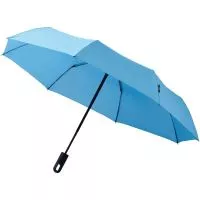 Traveller 21,5"-es 3 részes automata esernyő Kék