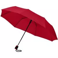 Wali 21"-es összecsukható esernyő Piros