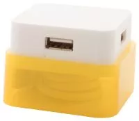 Dix USB elosztó Sárga