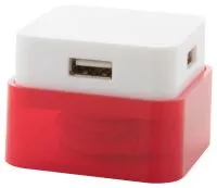 Dix USB elosztó Piros