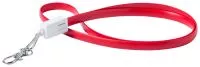 Doffer USB Type-C nyakpánt Piros