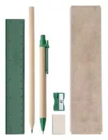 Gabon írószer készlet Zöld