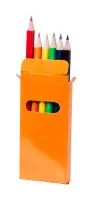 Garten 6 db-os színes ceruza készlet Narancssárga