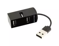Geby USB hub Fekete