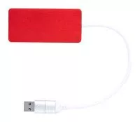 Kalat USB hub Piros
